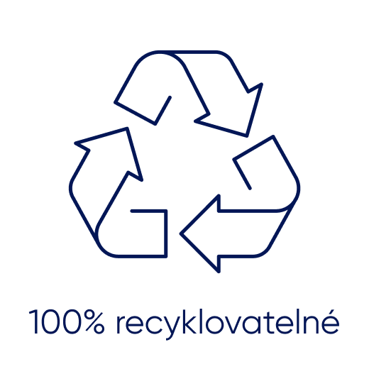 100% recyklovatelné
