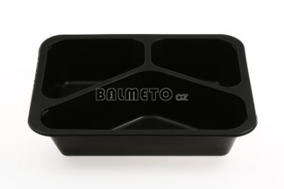 Vanička zatavovací PP 227x178x50mm 3D černá