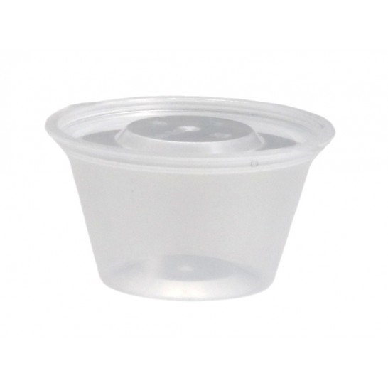 Kelímek na dresing PP 50ml/66x27mm