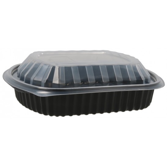 Vanička PP 240x205/70mm 1D černá + víčko