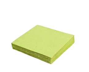 Ubrousek 33x33cm 1-vrstvý zelený