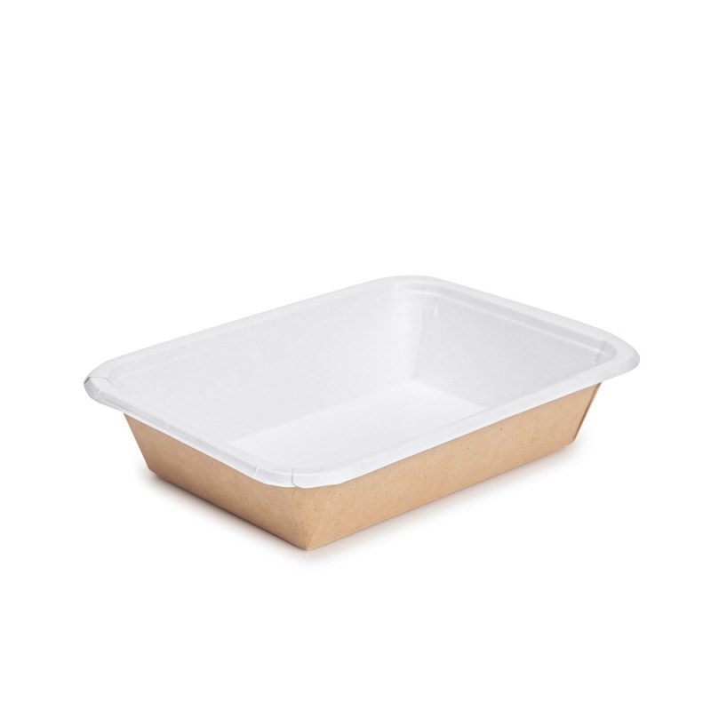 Vanička zatavovací PAP 227x178/45mm 1D hnědá SealPack 1000 (dno 178x127)