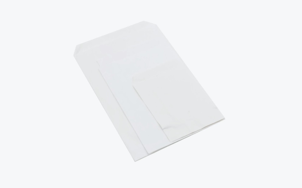 Sáček PAP 110x195mm/70g bílý atest