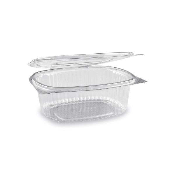 Krabička s int.víčkem PET 750ml/173x135x65mm oválná