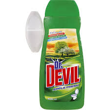 Dr.DEVIL WC gel s košíčkem 400ml Apple