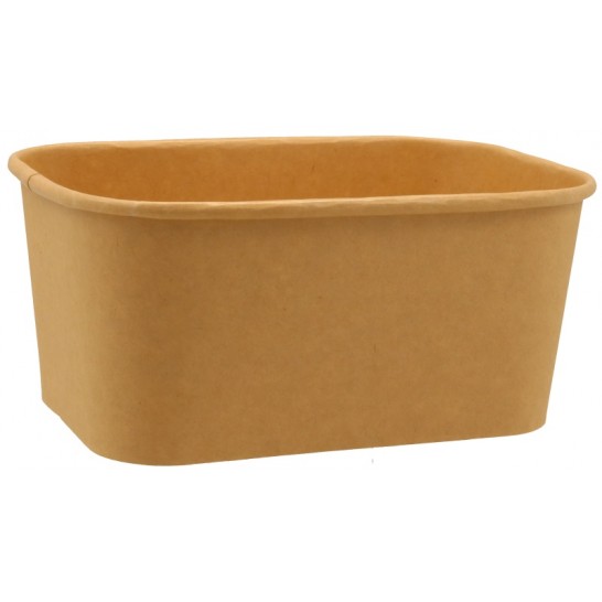 Vanička PAP/PE 1000ml/116,7x168,6x75,7mm hnědá/0505017