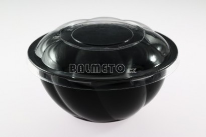 Miska na salát OPS 670ml černá C155