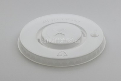 Víčko na kelímek PS 90mm s průsekem