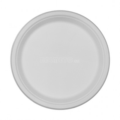 Talíř  TŘTINA 225/19,6mm bílý 