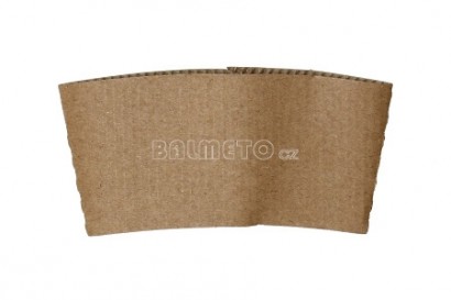 Návlek na kelímek PAP 200ml hnědý