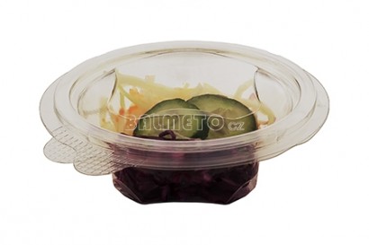 Krabička s int.víčkem PET 150ml čtvercové dno