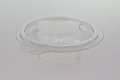 Krabička s int.víčkem PET 150ml čtvercové dno