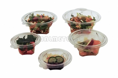 Krabička s int.víčkem PET 750ml/174x177x73mm čtvercové dno