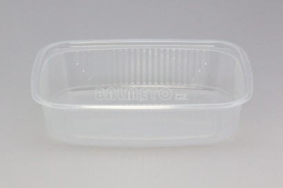 Vanička na salát PP 125ml/108x82x33mm