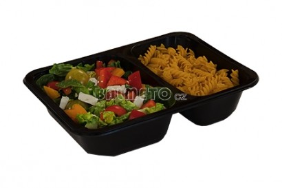 Vanička zatavovací PP 227x178x50mm 2D černá B