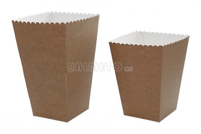 Kornout na popcorn PAP 1,3L/80x110x145mm hnědý
