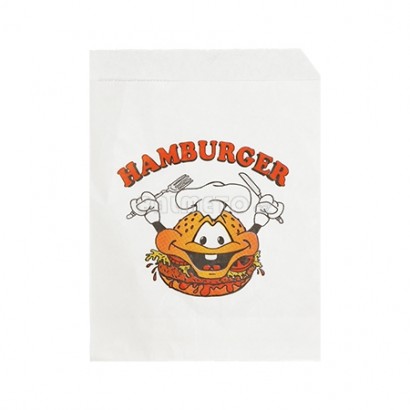 Sáček na hamburger PAP 115x130mm bílý HAMBURGER