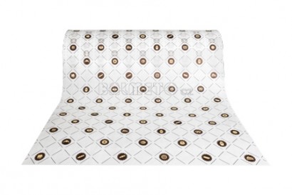 Balicí papír v roli 50cm/30g bílý s potiskem pekař/cukrář