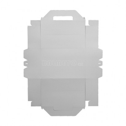 Krabička s uchem PAP 27x18/8cm bílá