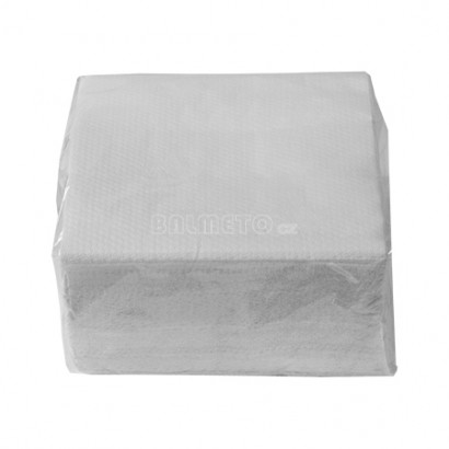 Ubrousky 33x33cm 1-vrstvé bílé