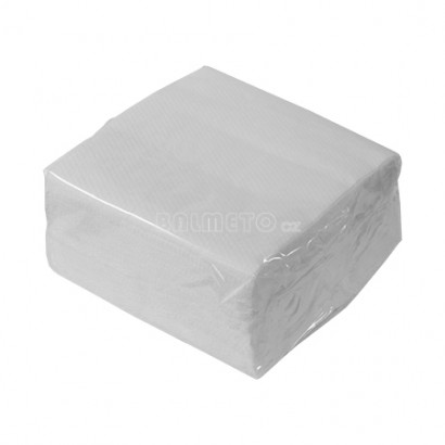 Ubrousky 33x33cm 1-vrstvé bílé