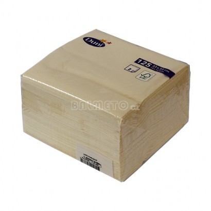 Ubrousky 33x33cm 2-vrstvé tmavě šedé