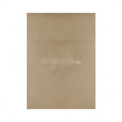 Sáček PAP 180x110x265mm obdélníkové dno hnědý