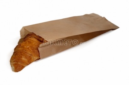 Sáček PAP 100+2*25x250mm hnědý