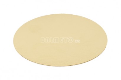 Podložka pod dort PAP 24cm zlatá