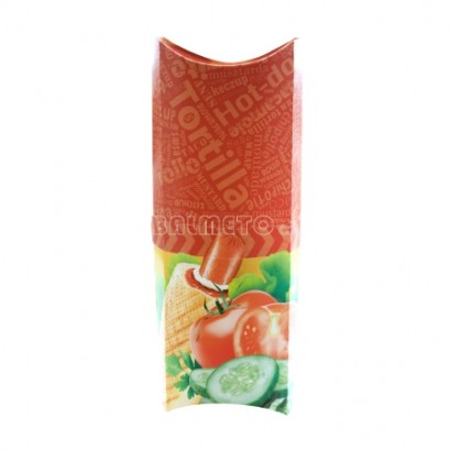 Krabička na tortilu PAP 210x94/32mm s potiskem