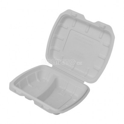 Krabička s int.víčkem 238x215/65mm 2D bílá - menubox