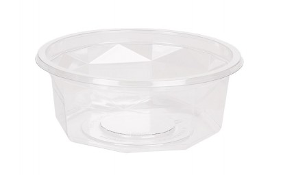 Miska na salát PET 250ml diamant
