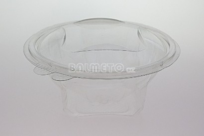 Kelímek s int.víčkem PET 1000ml čtvercové dno