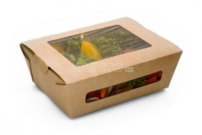 Krabička s okénkem na salát 1000ml