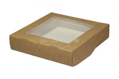 Krabička s okénkem PAP/BOPP 200x200/45mm