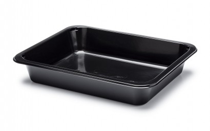 Vanička zatavovací PP 227x178x50mm 1D černá B