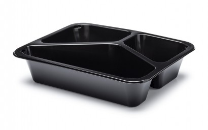 Vanička zatavovací PP 227x178x50mm 3D černá