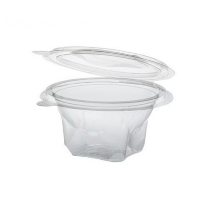 Krabička s int.víčkem PET 600ml čtvercové dno