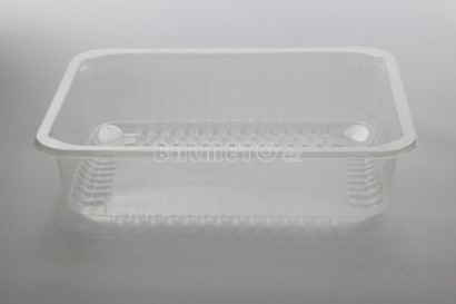 Vanička zatavovací PP 227x178x50mm 1D žebrovaná RU