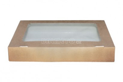 Krabička s okénkem PAP/BOPP 200x200/55mm 