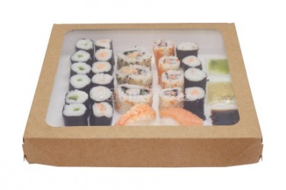 Krabička s okénkem PAP/BOPP 200x200/55mm 