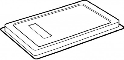 Víčko na vaničku srnčí hřbet OPS