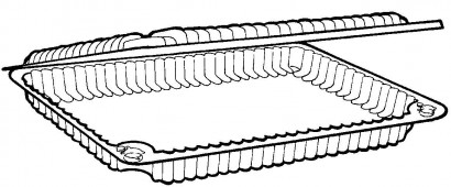 Krabička s int.víčkem OPS 215x135x37mm