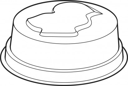 Miska na aspik OPS 150ml 123x40mm kuře