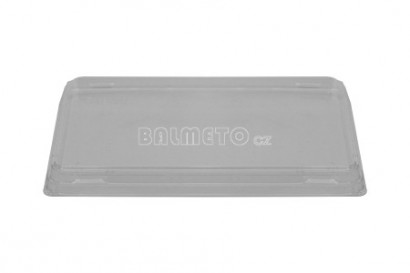 Víčko na krabičku 500ml PET 175x130/13,5mm zvýšené