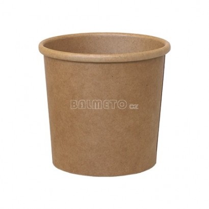 Miska na polévku PAP 200ml/98x60mm hnědá