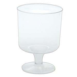 Sklenice PP na víno 200ml / opakovatelně použitelné