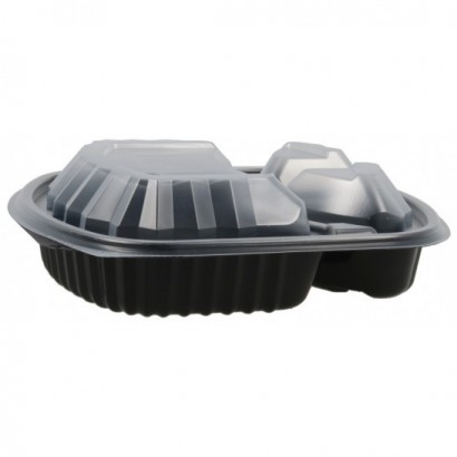 Vanička PP 240x205/70mm 3D černá + víčko