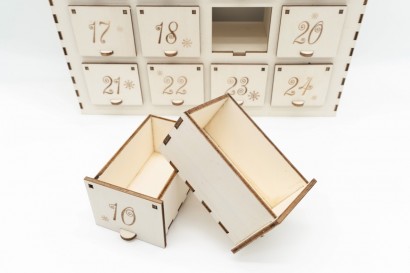 Adventní kalendář Domeček