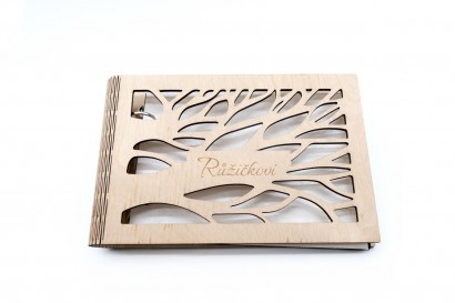 Fotoalbum A4 30 listů černý papír